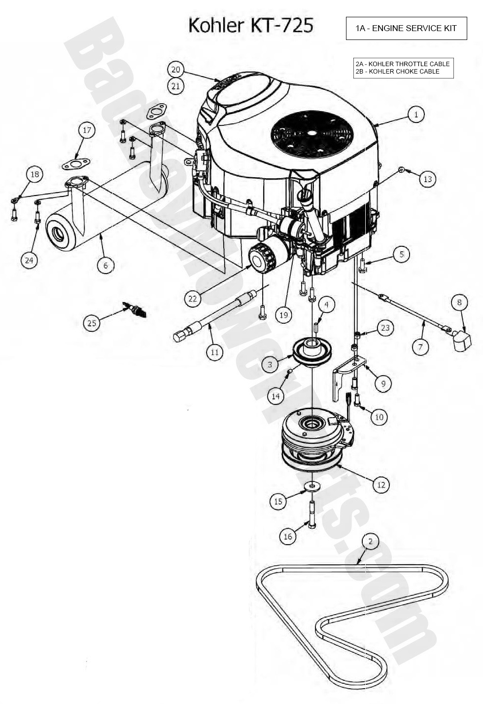 2016 MZ - Engine - Kohler KT725